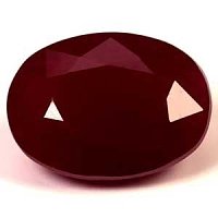 3.41 ct Oval Red Natural Ruby
