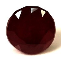 1.60 ct Round Red Natural Ruby