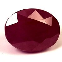6.11 ct Oval Red Natural Ruby