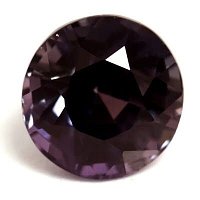 2.19 ct Round Purple Natural Sapphire