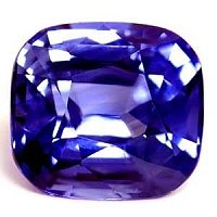 1.02 ct Cushion Blue Natural Sapphire