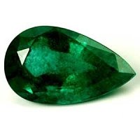 2.05 ct Pear Green Natural Emerald