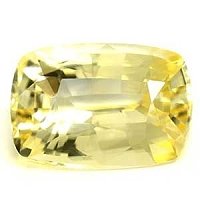 2.60 ct Cushion Yellow Natural Sapphire