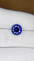 3.10 ct Round Blue Natural Sapphire