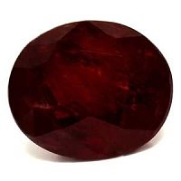 3.07 ct Oval Red Natural Ruby