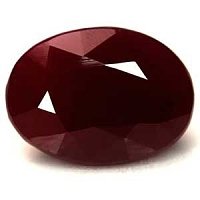 4.58 ct Oval Red Natural Ruby