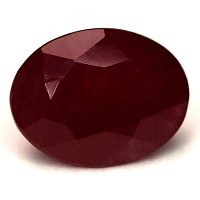 3.22 ct Oval Red Natural Ruby