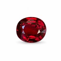 2.15 ct Oval Red Natural Ruby