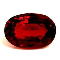 0.64 ct Oval Red Natural Ruby