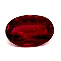 0.50 ct Oval Red Natural Ruby