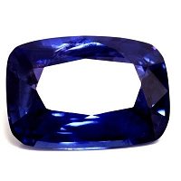 7.38 ct Cushion Blue Natural Sapphire