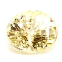 3.53 ct Oval Yellow Natural Sapphire