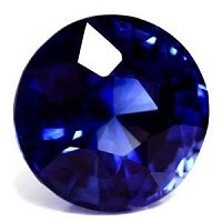2.79 ct Round Blue Natural Sapphire