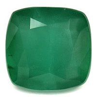 2.13 ct Cushion Green Natural Emerald