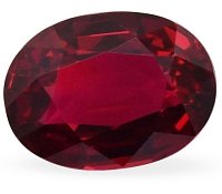 4.03 ct Oval Red Natural Ruby