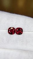 2.45 ct Cushion Red Natural Ruby