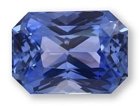 5.12 ct Radiant Blue Natural Sapphire
