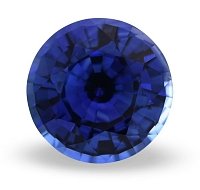 7.35 ct Round Blue Natural Sapphire
