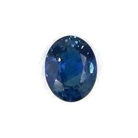2.46 ct Oval Blue Natural Sapphire