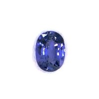 1.00 ct Oval Blue Natural Sapphire