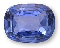 3.03 ct Cushion Blue Natural Sapphire