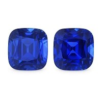 7.18 ct Cushion Blue Natural Sapphire