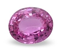 3.06 ct Oval Orange Natural Sapphire
