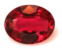 2.03 ct Oval Red Natural Ruby