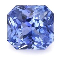 4.53 ct Radiant Blue Natural Sapphire