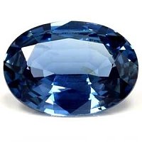 1.24 ct Oval Blue Natural Sapphire