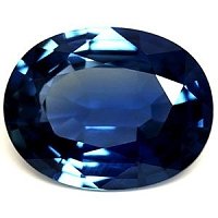 2.06 ct Oval Blue Natural Sapphire