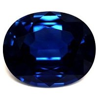 6.39 ct Oval Blue Natural Sapphire