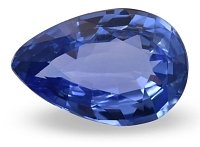2.51 ct Pear Blue Natural Sapphire