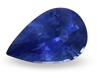 2.04 ct Pear Blue Natural Sapphire