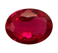1.64 ct Oval Red Natural Ruby