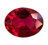 1.21 ct Oval Red Natural Ruby