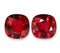 2.23 ct Cushion Red Natural Ruby
