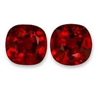 2.18 ct Cushion Red Natural Ruby