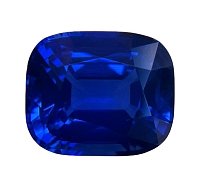 12.77 ct Cushion Blue Natural Sapphire