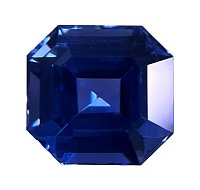 3.45 ct Emerald Blue Natural Sapphire