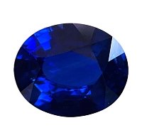 3.07 ct Oval Blue Natural Sapphire