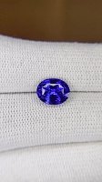 3.20 ct Oval Blue Natural Sapphire