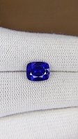 3.12 ct Cushion Blue Natural Sapphire