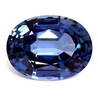 1.68 ct Oval Blue Natural Sapphire