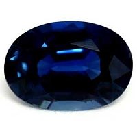 0.90 ct Oval Blue Natural Sapphire
