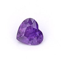 2.79 ct Heart Purple Natural Sapphire