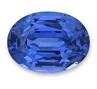 3.59 ct Oval Blue Natural Sapphire