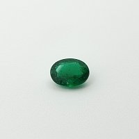 1.67 ct Oval Green Natural Emerald