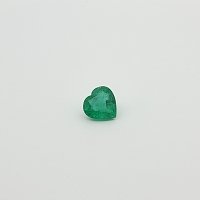 2.48 ct Heart Green Natural Emerald