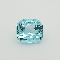 14.61 ct Cushion Blue Natural Aquamarine